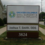 Greater Columbus Oral Surgery & Dental Implants outdoor sign